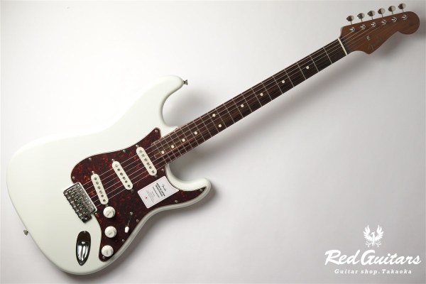 2021 Collection Made in Japan Traditional 60s Stratocaster Roasted Neck - Olympic White